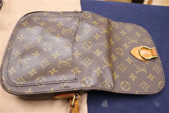 A Louis Vuitton monogram pattern shoulder bag, boxed